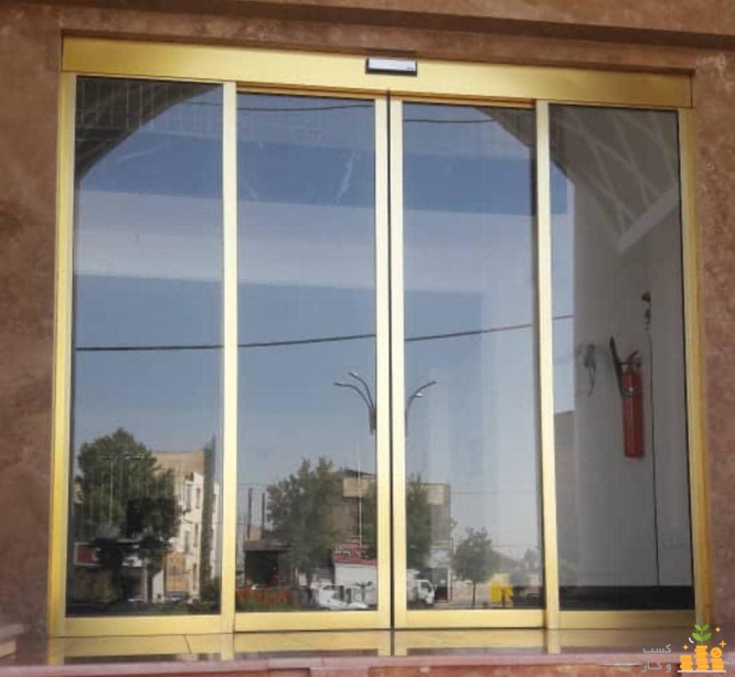  درب اتوماتیک شیشه ای 