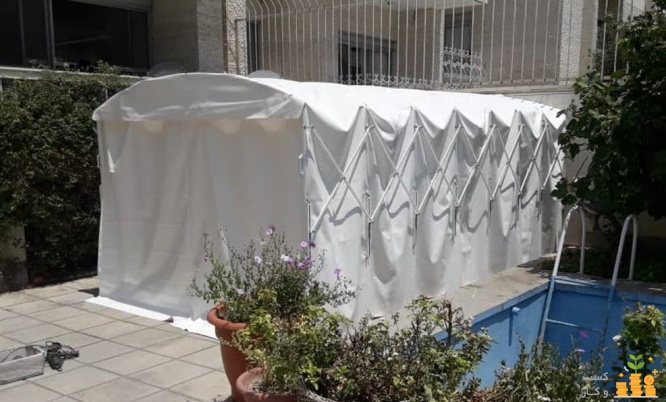 سایبان خودرو و استخر متحرک در تمام کشور رشت تهران 