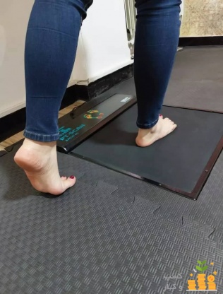 اسکن کف پا در غرب تهران